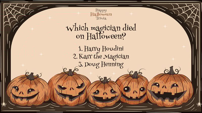 Happy Halloween Trivia
